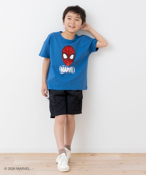 MARVEL（マーベル） tシャツ 「スパイダーマン」半袖Tシャツ キッズ 