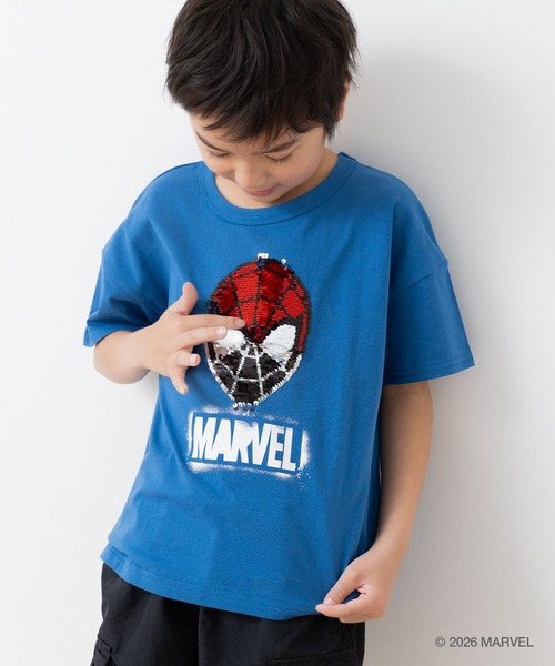 MARVEL（マーベル） tシャツ 「スパイダーマン」半袖Tシャツ キッズ 