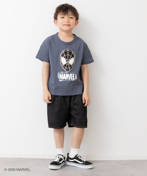 MARVEL（マーベル） tシャツ 「スパイダーマン」半袖Tシャツ キッズ 