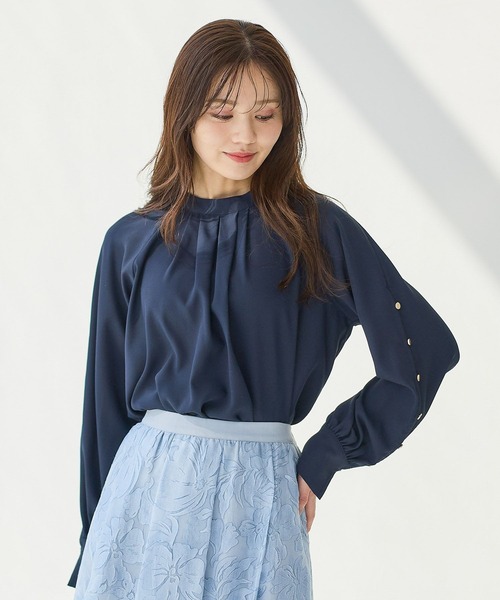 ブラウス シャツ ソデボタンブラウス656546 レディース | Andemiu | 09