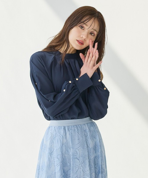 ブラウス シャツ ソデボタンブラウス656546 レディース | Andemiu | 10