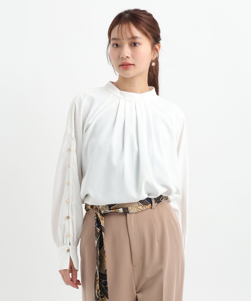 ブラウス シャツ ソデボタンブラウス656546 レディース | Andemiu | 16