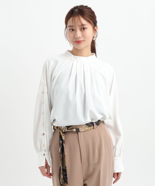 ブラウス シャツ ソデボタンブラウス656546 レディース | Andemiu | 17