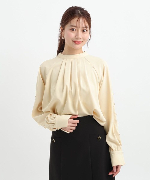 ブラウス シャツ ソデボタンブラウス656546 レディース | Andemiu | 18