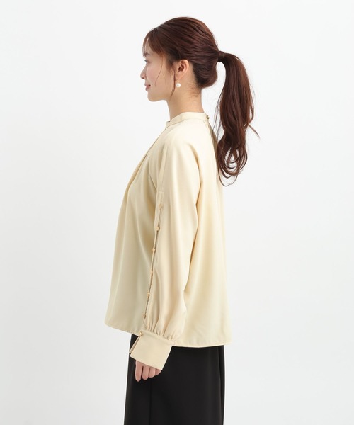 ブラウス シャツ ソデボタンブラウス656546 レディース | Andemiu | 21