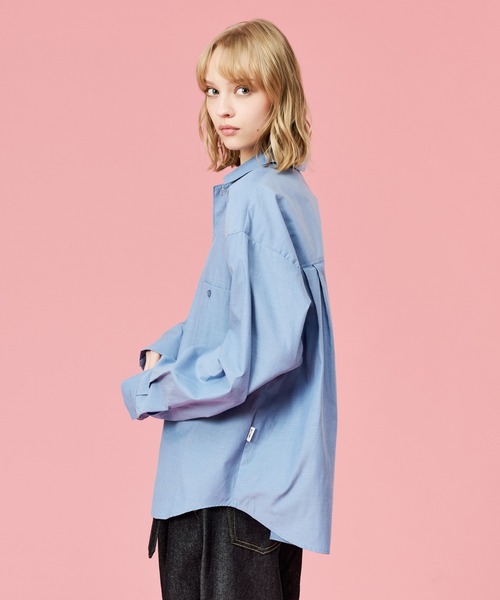 WETTEMPT シャツ OPEN COLLAR CHAMBRAY SHIRT / オープンカラー