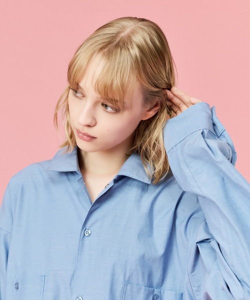 WETTEMPT シャツ OPEN COLLAR CHAMBRAY SHIRT / オープンカラー