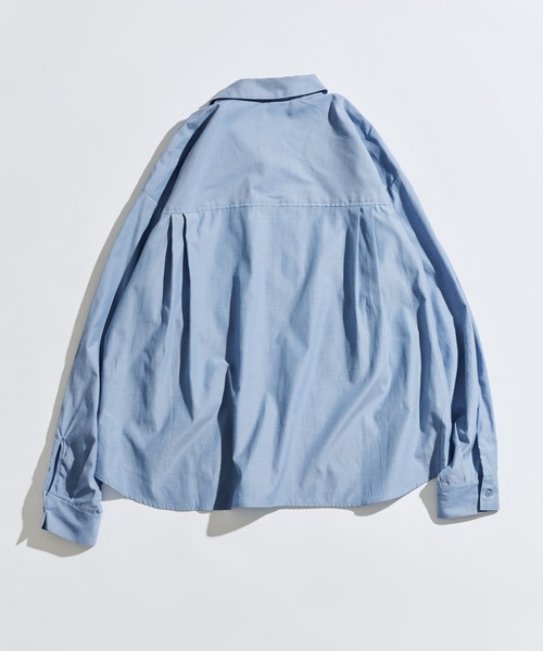 WETTEMPT シャツ OPEN COLLAR CHAMBRAY SHIRT / オープンカラー