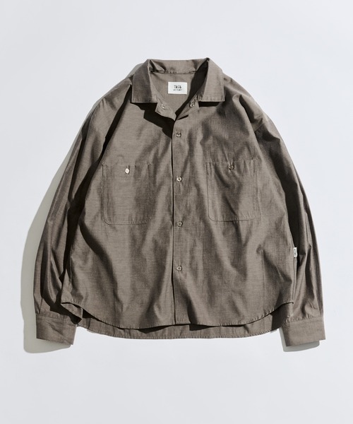 WETTEMPT シャツ OPEN COLLAR CHAMBRAY SHIRT / オープンカラー