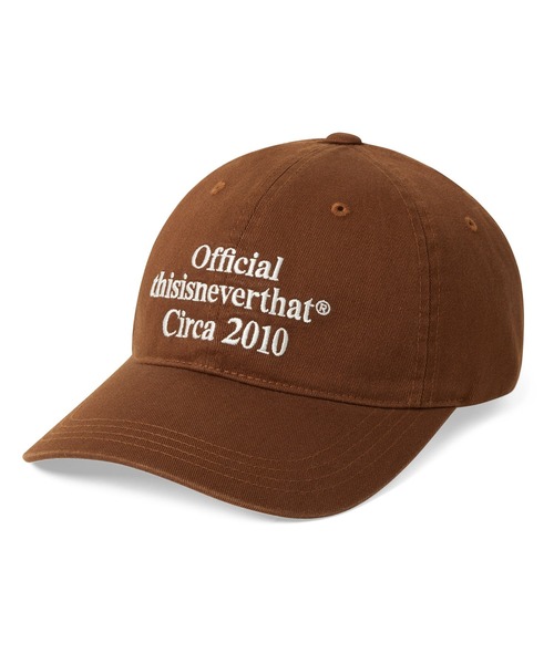 thisisneverthat（ディスイズネバーザット） キャップ 帽子 Times Cap