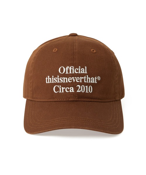 thisisneverthat（ディスイズネバーザット） キャップ 帽子 Times Cap