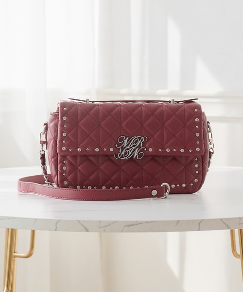 Miridy ショルダーバッグ バッグ 推し活「オシイロ」ビジュー