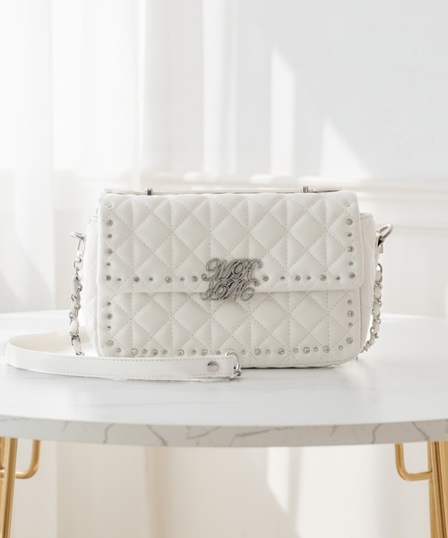 Miridy ショルダーバッグ バッグ 推し活「オシイロ」ビジュー