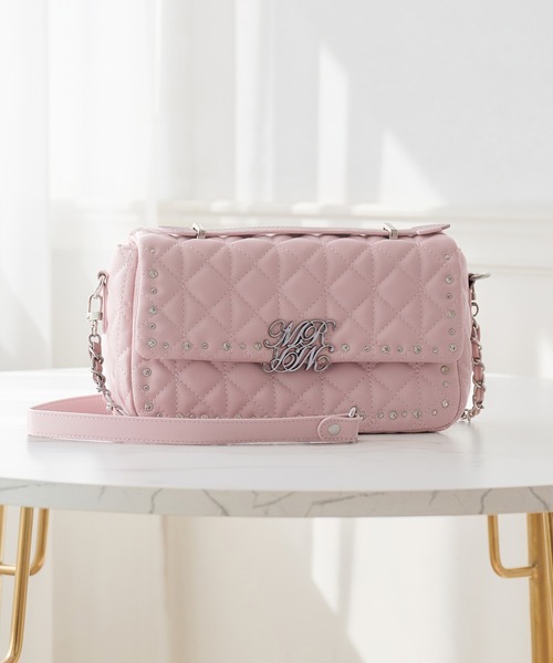 Miridy ショルダーバッグ バッグ 推し活「オシイロ」ビジュー