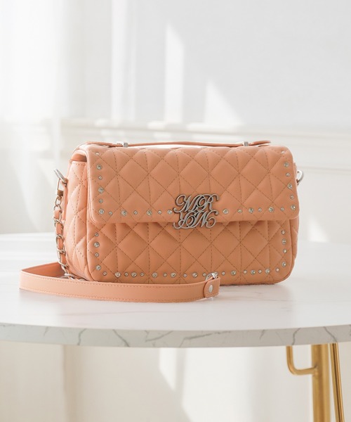 Miridy ショルダーバッグ バッグ 推し活「オシイロ」ビジュー