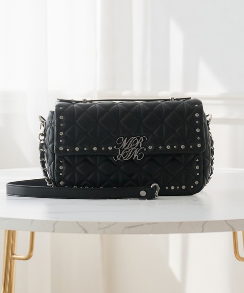 Miridy ショルダーバッグ バッグ 推し活「オシイロ」ビジュー
