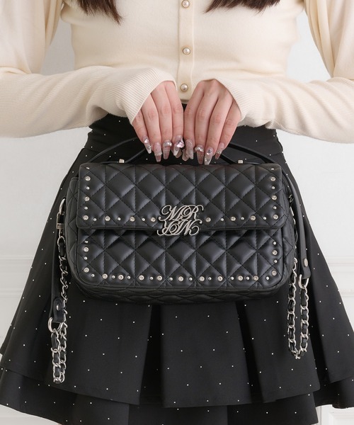 Miridy ショルダーバッグ バッグ 推し活「オシイロ」ビジュー