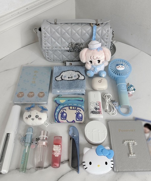 Miridy ショルダーバッグ バッグ 推し活「オシイロ」ビジュー