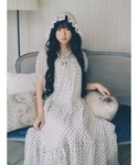 ワンピース 半袖 petit flowerフロ...の詳細画像2