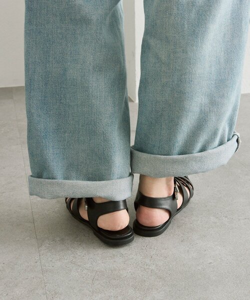 サンダル バックル付きグルカサンダル「SUM1 STYLE(スミスタイル)」 レディースの画像