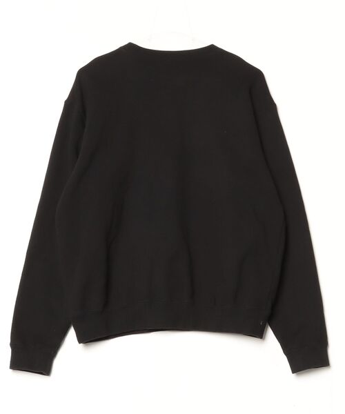 agnes b./ ADAM ET ROPE’ スウェット ブラック　グレー￼ agnes b.（アニエスベー） スウェットカットソー「Adam et Ropeコラボ