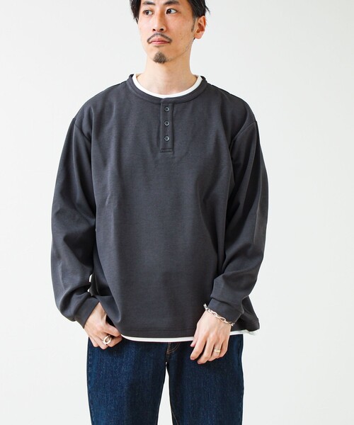 GLOSTER（グロスター） tシャツ 「1枚で完成する」杢ダンボール