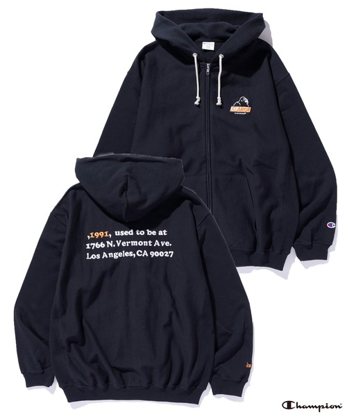 Champion（チャンピオン） ジップアップパーカー「XLARGEコラボ」 L