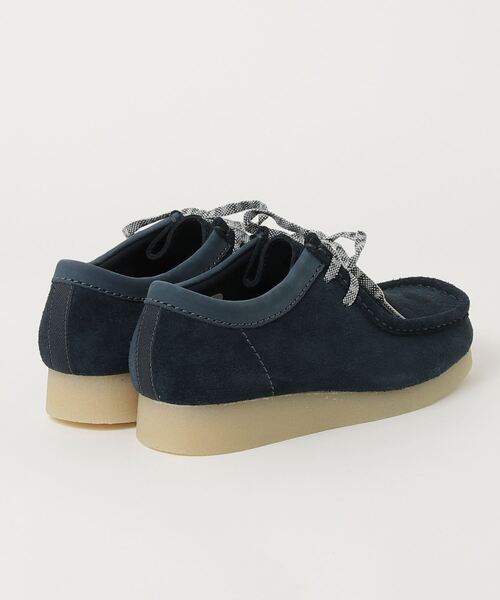 「Clarks」 シューズ UK9 ネイビー メンズ_画像2