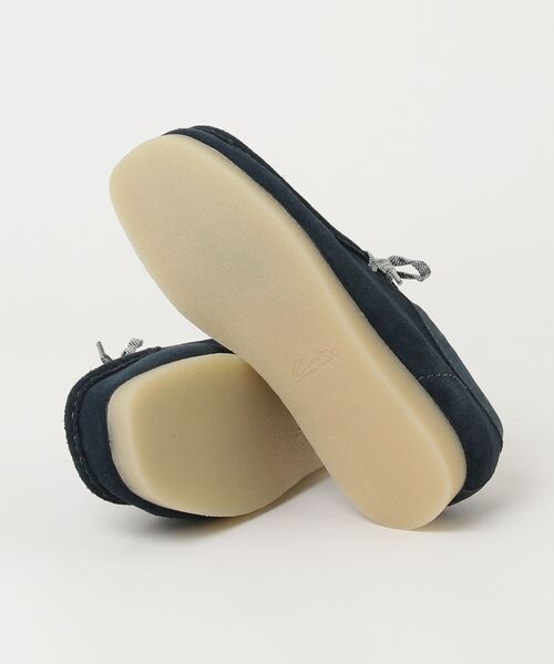 「Clarks」 シューズ UK9 ネイビー メンズ_画像3