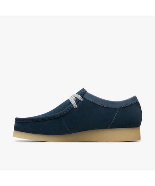 「Clarks」 シューズ UK9 ネイビー メンズ_画像7