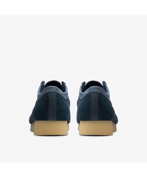 「Clarks」 シューズ UK9 ネイビー メンズ_画像9