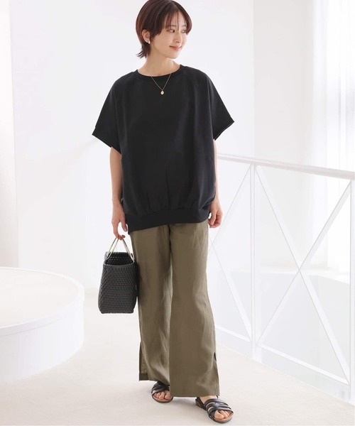 「JOURNAL STANDARD relume」 イージーパンツ 36 イエロー レディース_画像5