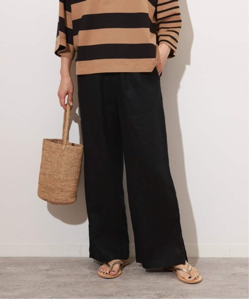 「JOURNAL STANDARD relume」 イージーパンツ 36 イエロー レディース_画像8
