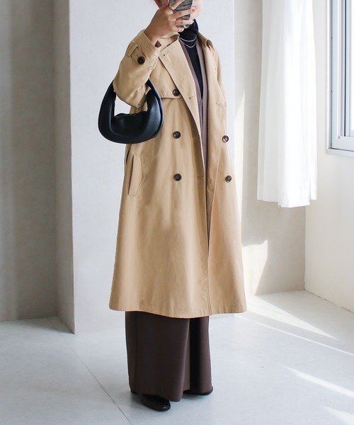 NYLAUS（ナイラス） トレンチコート コート 「SG」ヴィンテージライク