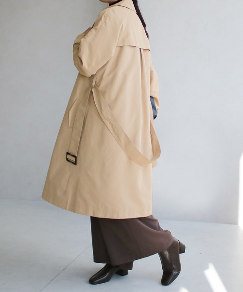NYLAUS（ナイラス） トレンチコート コート 「SG」ヴィンテージライク