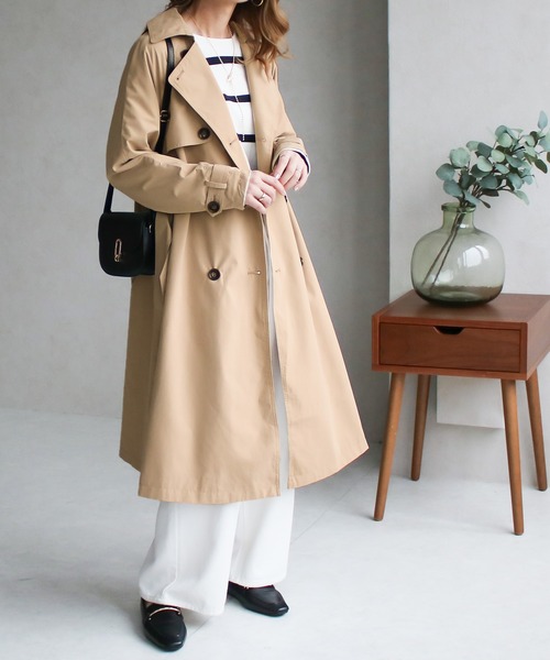 NYLAUS（ナイラス） トレンチコート コート 「SG」ヴィンテージライク