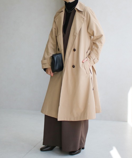 NYLAUS（ナイラス） トレンチコート コート 「SG」ヴィンテージライク
