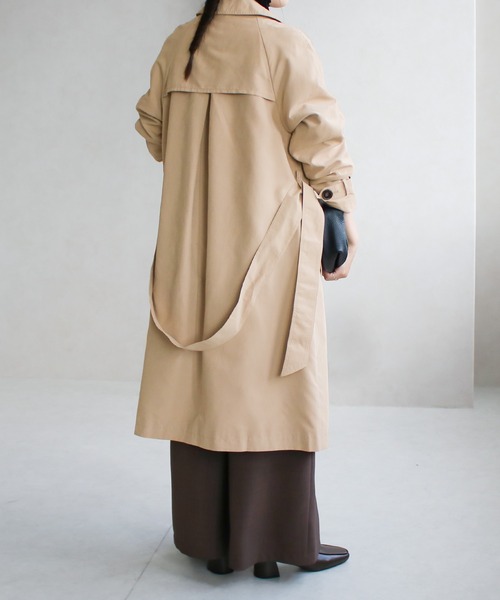 NYLAUS（ナイラス） トレンチコート コート 「SG」ヴィンテージライク