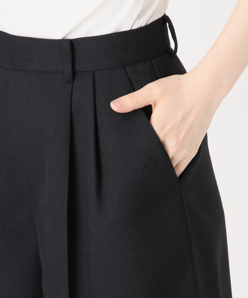 パンツ 「セットアップ対応」ドンゴロスフレアショートパンツ レディースの画像