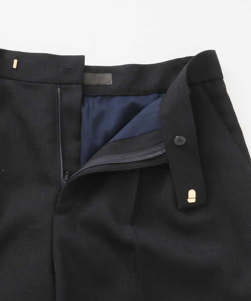 パンツ 「セットアップ対応」ドンゴロスフレアショートパンツ レディースの画像