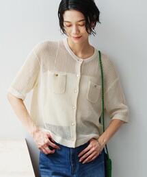green label relaxing（グリーンレーベルリラクシング） カーディガン