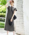 ワンピース 半袖 「接触冷感/UVカット/遮熱...の詳細画像3