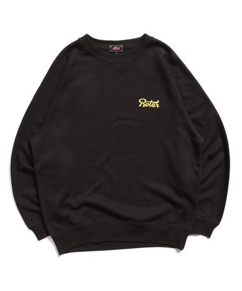 「ROTAR」 スウェットカットソー LARGE ブラック メンズ_画像5