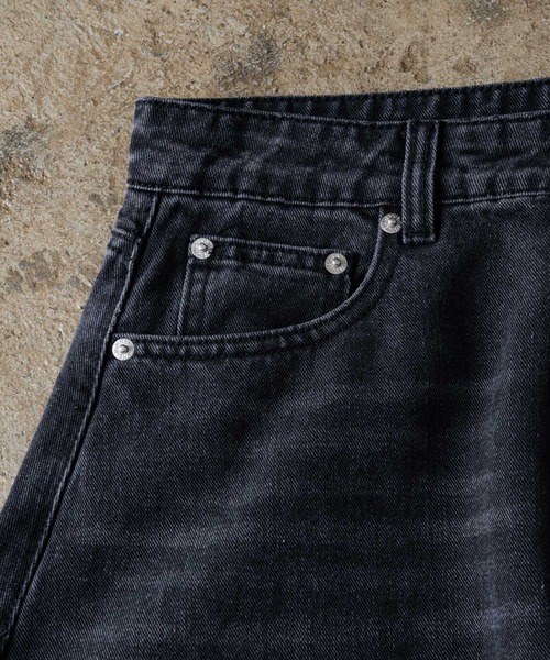 ADAMASTE ジーンズ Paint Wide Barrel Denim - ペイントワイドカーブ 