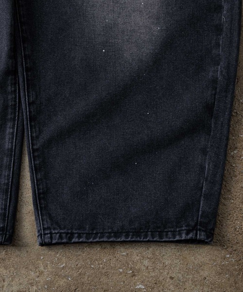 ADAMASTE ジーンズ Paint Wide Barrel Denim - ペイントワイドカーブ