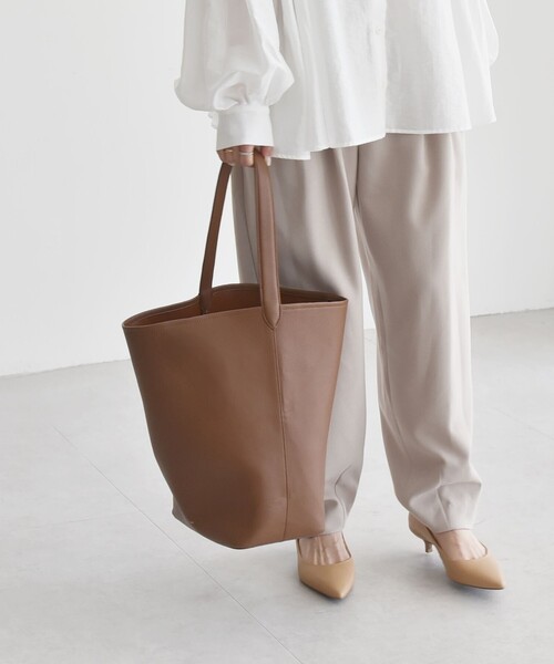 「quaranciel」 トートバッグ ONE SIZE キャメル レディース_画像6