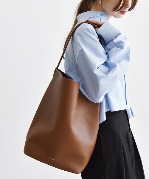 「quaranciel」 トートバッグ ONE SIZE キャメル レディース_画像7