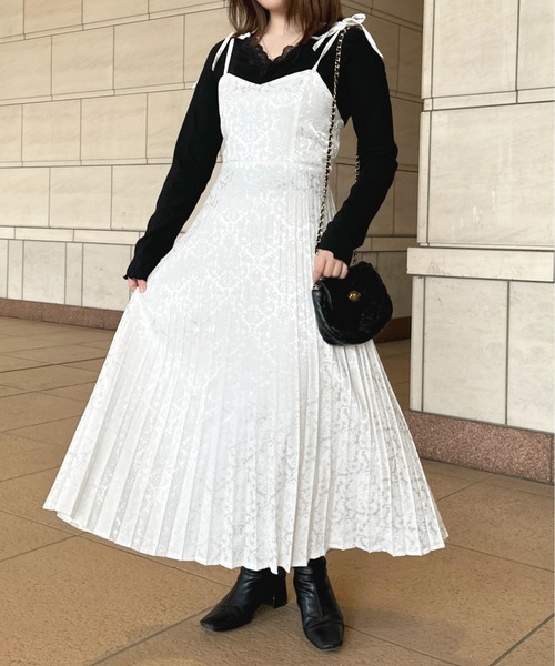 「apres jour」 キャミソールワンピース X-LARGE ピンク レディース_画像5