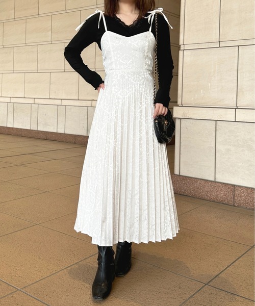 「apres jour」 キャミソールワンピース X-LARGE ピンク レディース_画像7