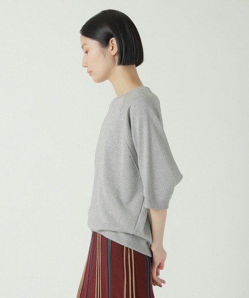 「ZUCCa」 スウェットカットソー M size グレー レディース_画像3